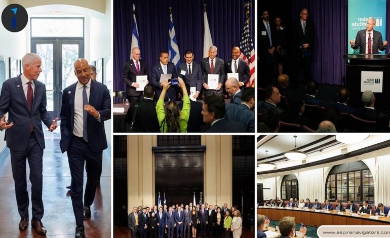 Rice Baker Institute Launches Eastern Mediterranean Energy Center